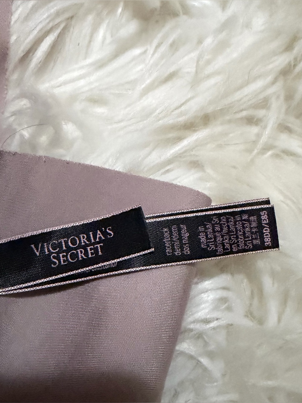 Victoria’s Secret pink front clasp bra size 38DD - Picture 4 of 4